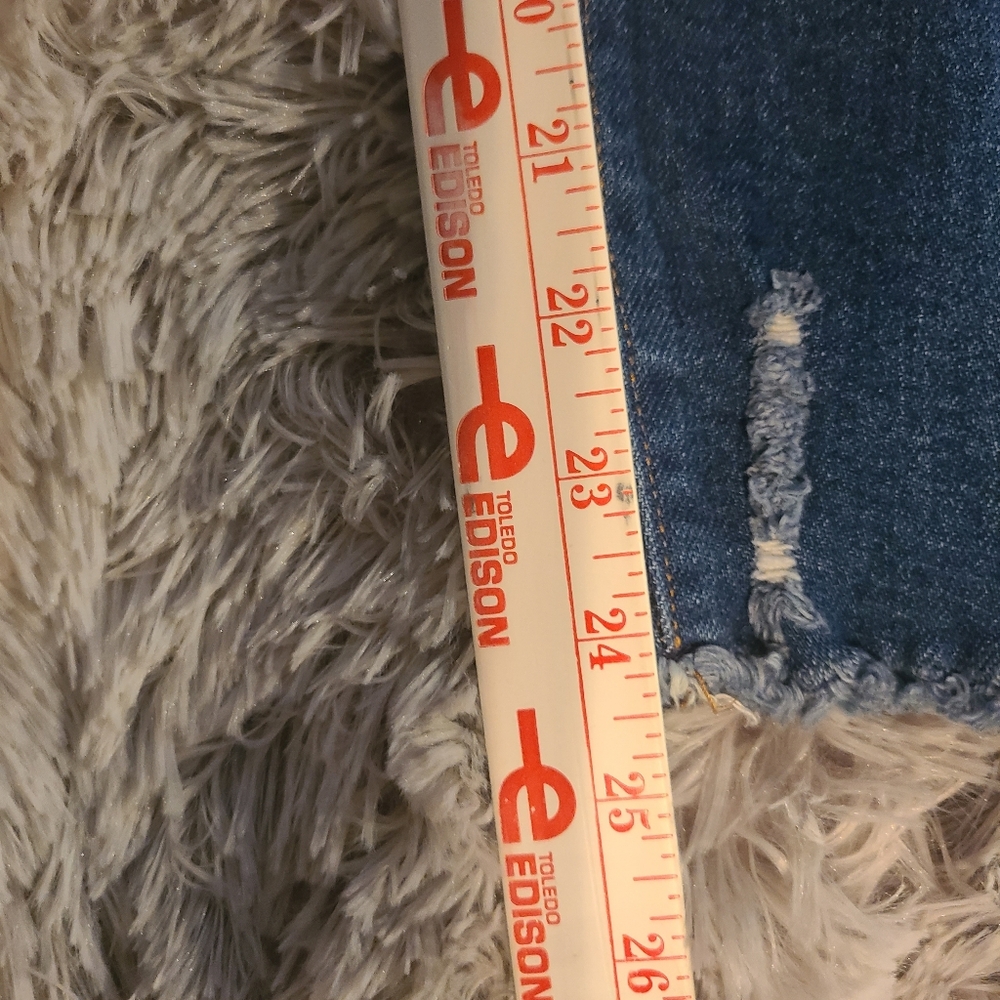 Distressed Blue Women's Jeans Forever 21 - Picture 5 of 14